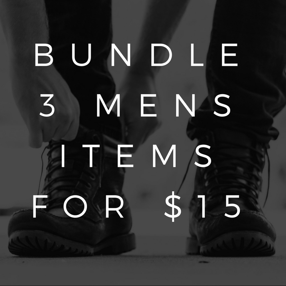 ✳️✳️3 for $15 MENS SALE!!✳️✳️